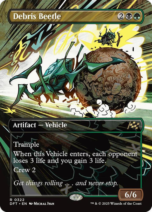 Debris Beetle (Borderless) - Aetherdrift (DFT)