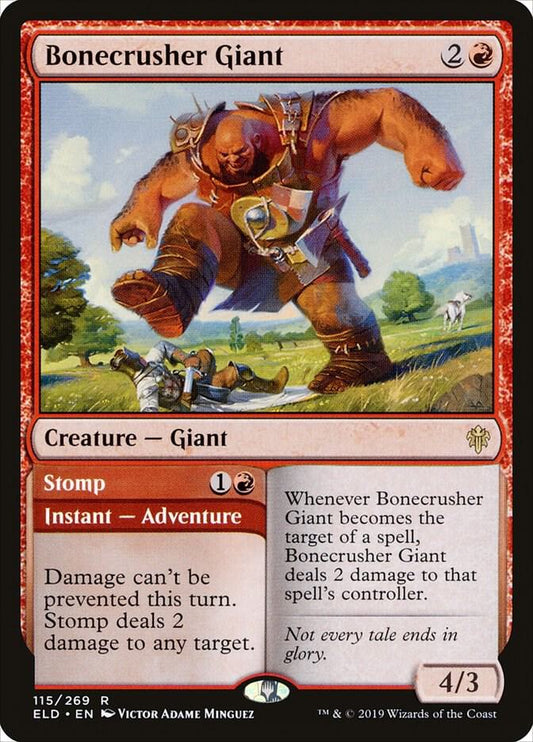Bonecrusher Giant - Throne of Eldraine (ELD)