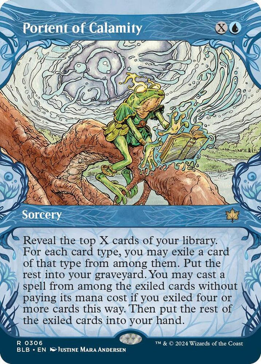 Portent of Calamity (Showcase) - Bloomburrow (BLB) - FOIL