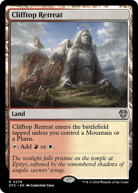 Clifftop Retreat - Commander: Outlaws of Thunder Junction (OTC)