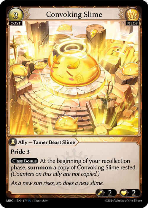 Convoking Slime - Mercurial Heart (MRC)