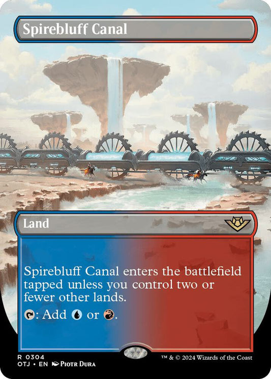 Spirebluff Canal (Borderless) - Outlaws of Thunder Junction (OTJ)