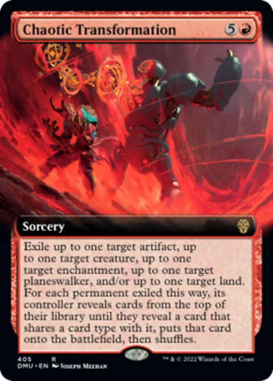 Chaotic Transformation (Extended Art) - Dominaria United (DMU)