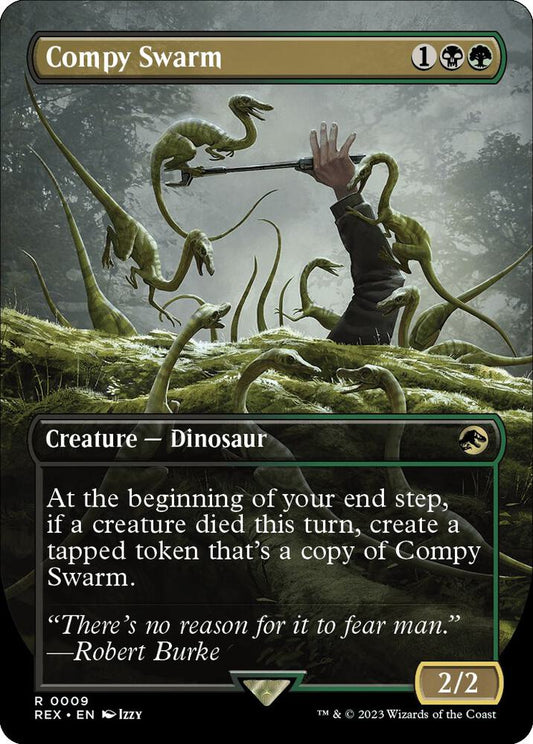 Compy Swarm (Borderless) - Universes Beyond: Jurassic World Collection (REX)