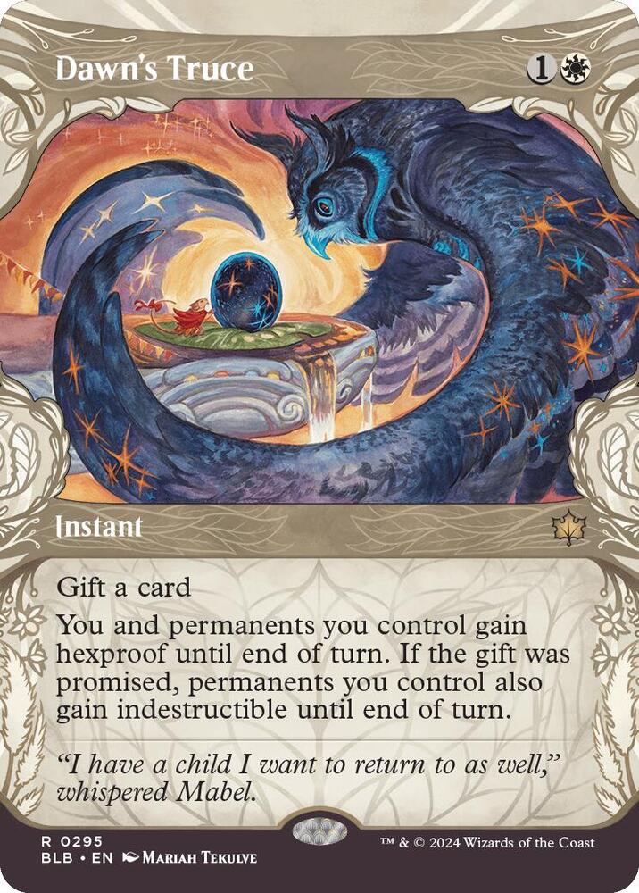 Dawn's Truce (Showcase) - Bloomburrow (BLB) *FOIL*