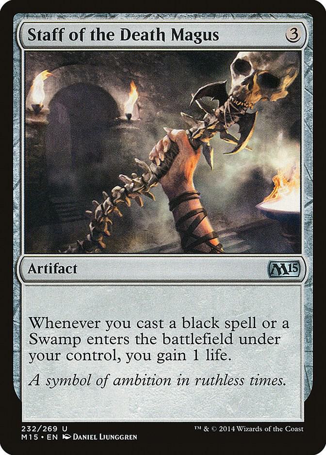 Staff of the Death Magus - Magic 2015 (M15) (M15)