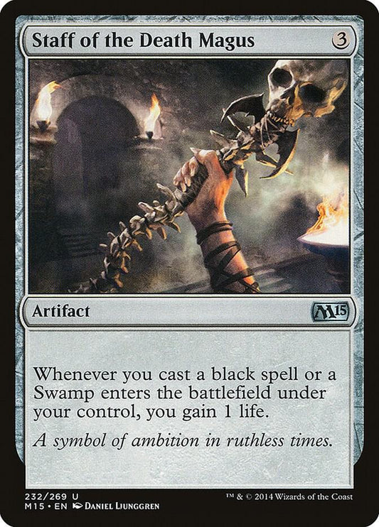 Staff of the Death Magus - Magic 2015 (M15) (M15)