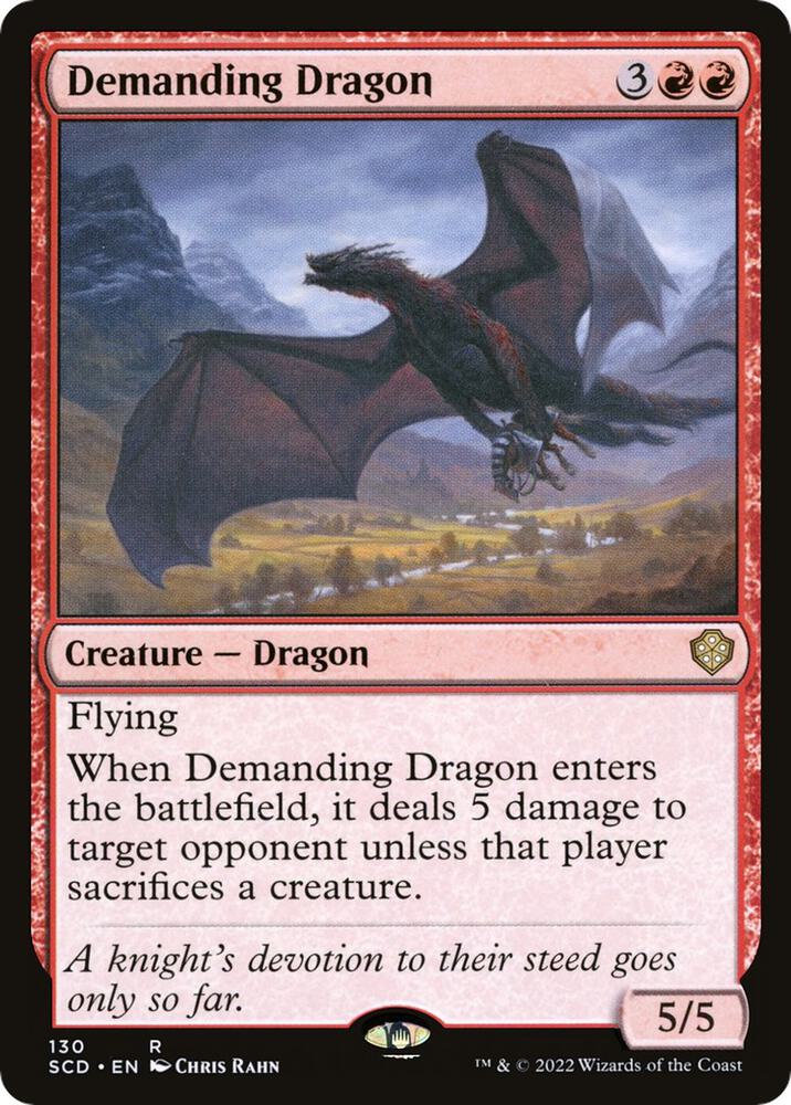 Demanding Dragon - Starter Commander Decks (SCD)