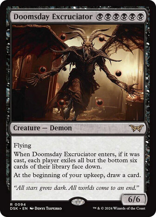 Doomsday Excruciator - Duskmourn: House of Horror (DSK) - FOIL