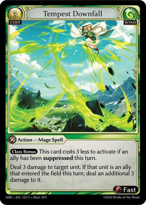 Tempest Downfall - Mercurial Heart (MRC)