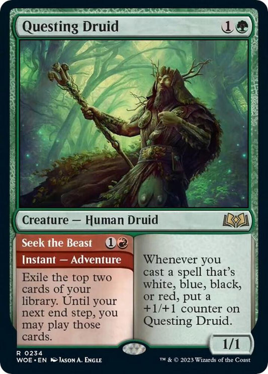 Questing Druid - Wilds of Eldraine (WOE)