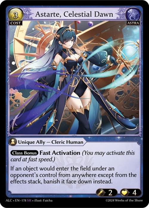 Astarte, Celestial Dawn - Alchemical Revolution (ALC)