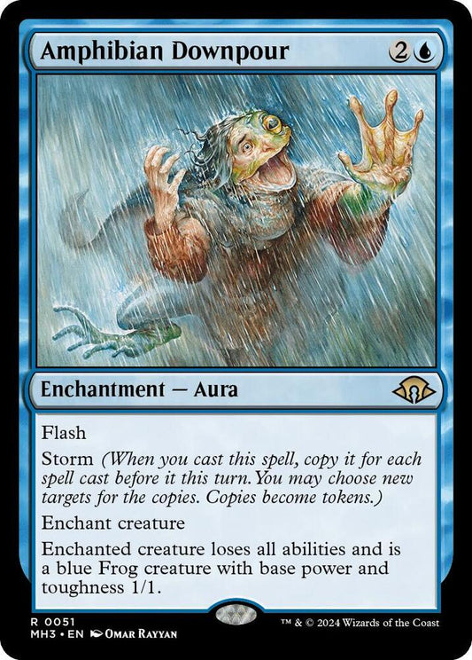 Amphibian Downpour - Modern Horizons 3 (MH3) *FOIL*