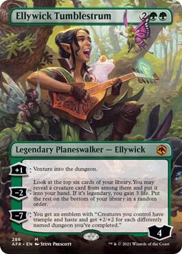 Ellywick Tumblestrum (Borderless) - Adventures in the Forgotten Realms (AFR)