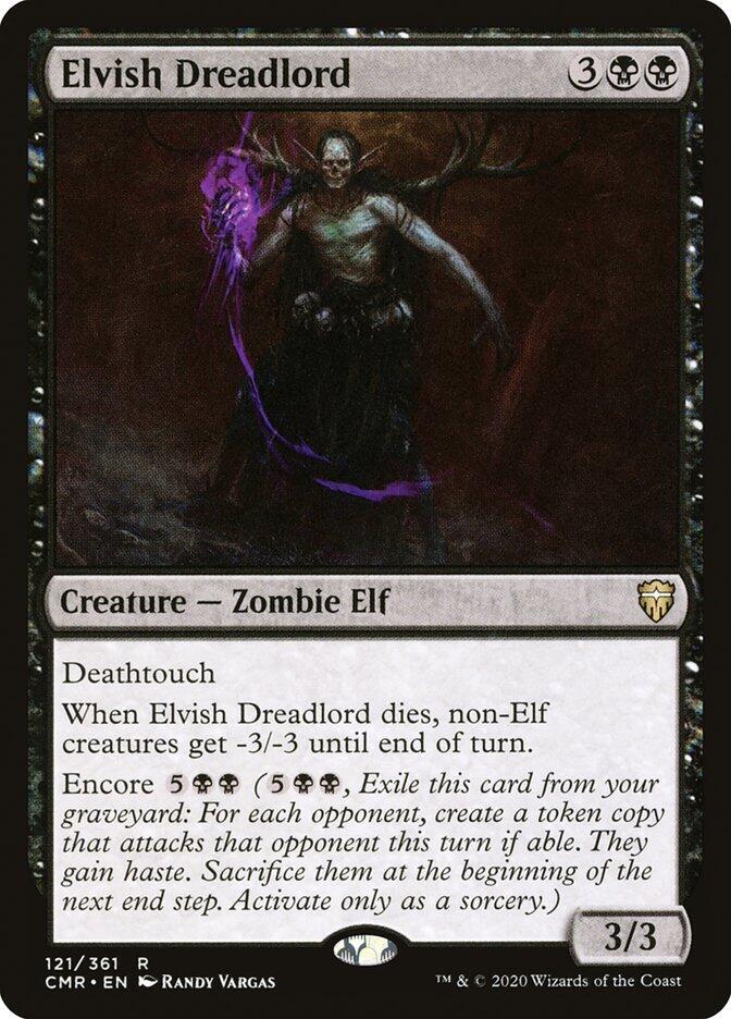 Elvish Dreadlord - Commander Legends (CMR) *FOIL*
