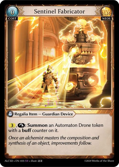 Sentinel Fabricator - Alchemical Revolution Starter Decks (ALCSD)