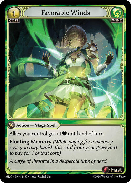 Favorable Winds - Mercurial Heart (MRC) *FOIL*