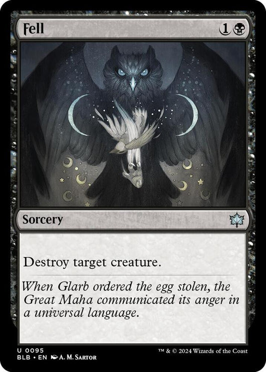 Fell - Bloomburrow (BLB) *FOIL*
