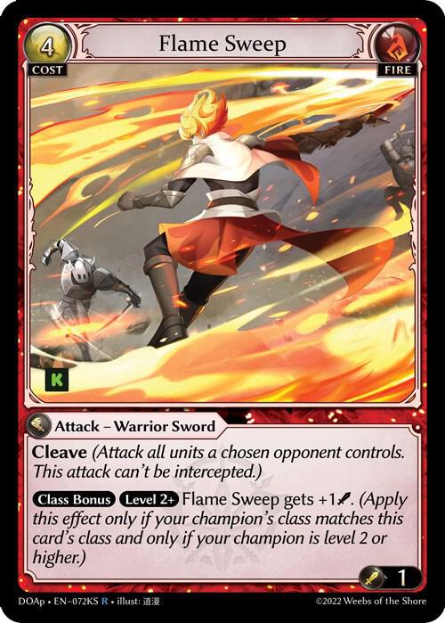 Flame Sweep - Dawn of Ashes Prelude (DOAp)