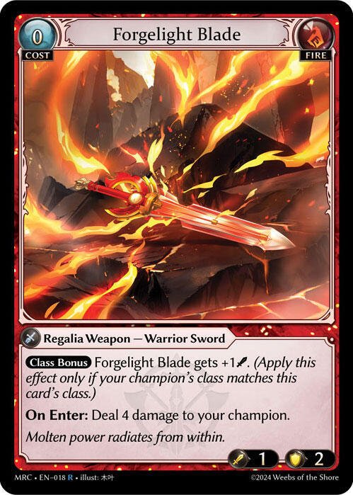 Forgelight Blade - Mercurial Heart (MRC)