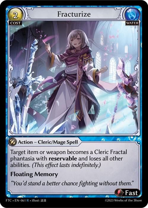 Fracturize - Fractured Crown (FTC) - FOIL