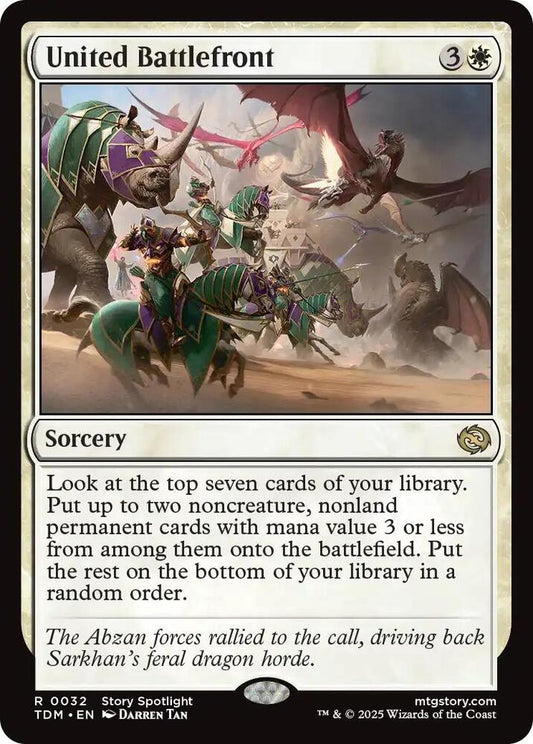 United Battlefront - Tarkir: Dragonstorm (TDM) *FOIL*