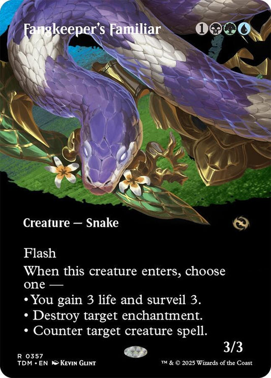 Fangkeeper's Familiar (Borderless) - Tarkir: Dragonstorm (TDM)