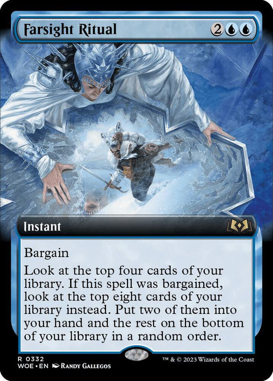 Farsight Ritual (Extended Art) - Wilds of Eldraine (WOE)