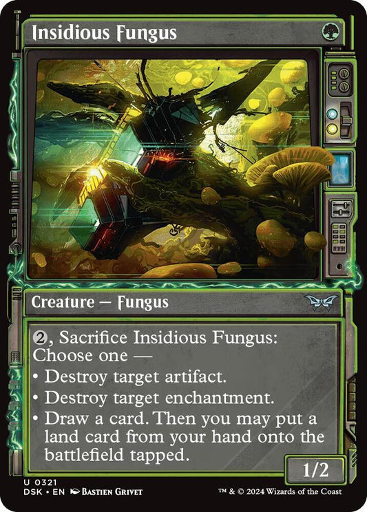 Insidious Fungus (Showcase) - Duskmourn: House of Horror (DSK) - FOIL