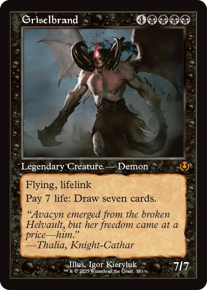 Griselbrand (Retro Frame) - Innistrad Remastered (INR)