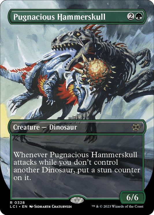 Pugnacious Hammerskull (Borderless) - The Lost Caverns of Ixalan (LCI)