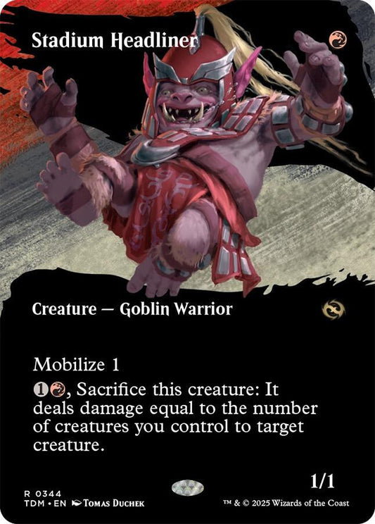 Stadium Headliner (Borderless) - Tarkir: Dragonstorm (TDM) *FOIL*