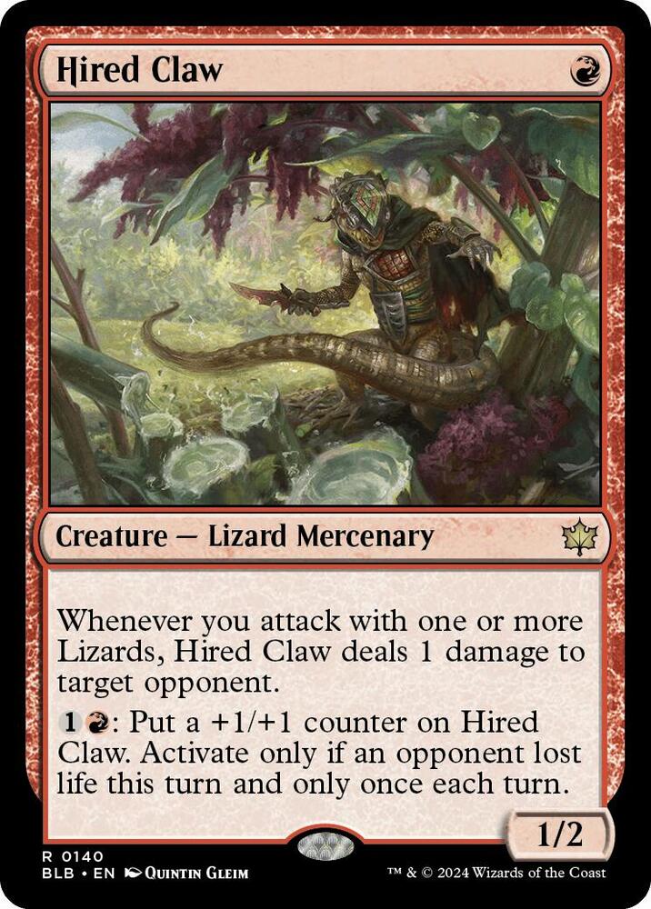 Hired Claw - Bloomburrow (BLB)