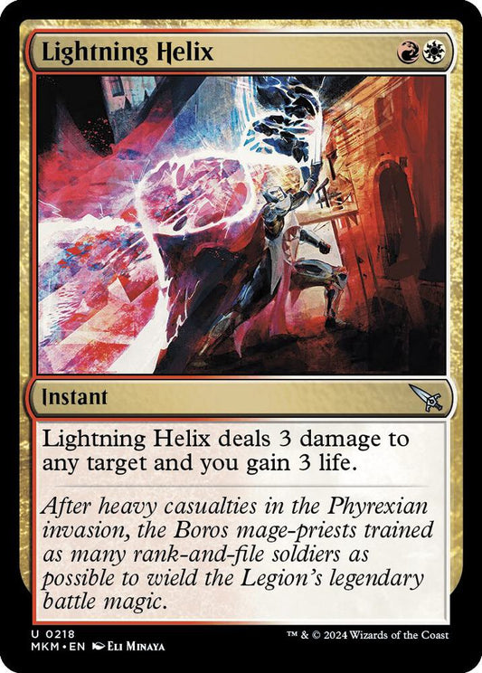 Lightning Helix - Murders at Karlov Manor (MKM) *FOIL*