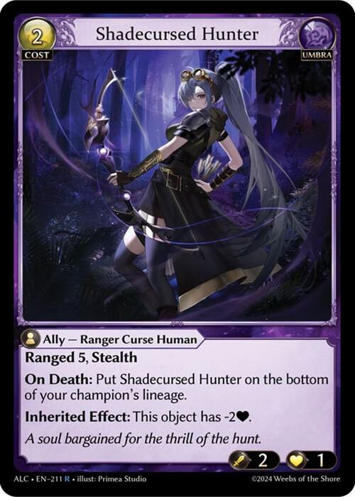 Shadecursed Hunter - Alchemical Revolution (ALC)
