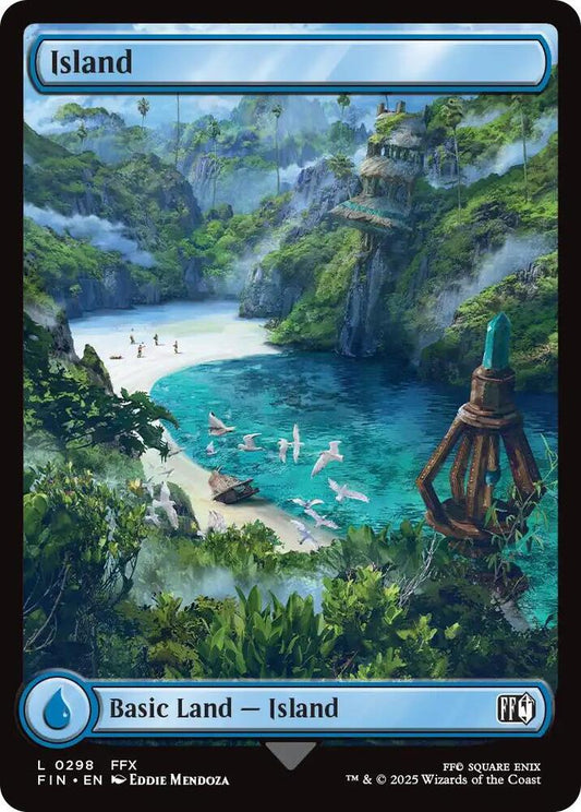 Island (0298) - FINAL FANTASY (FIN) *FOIL*