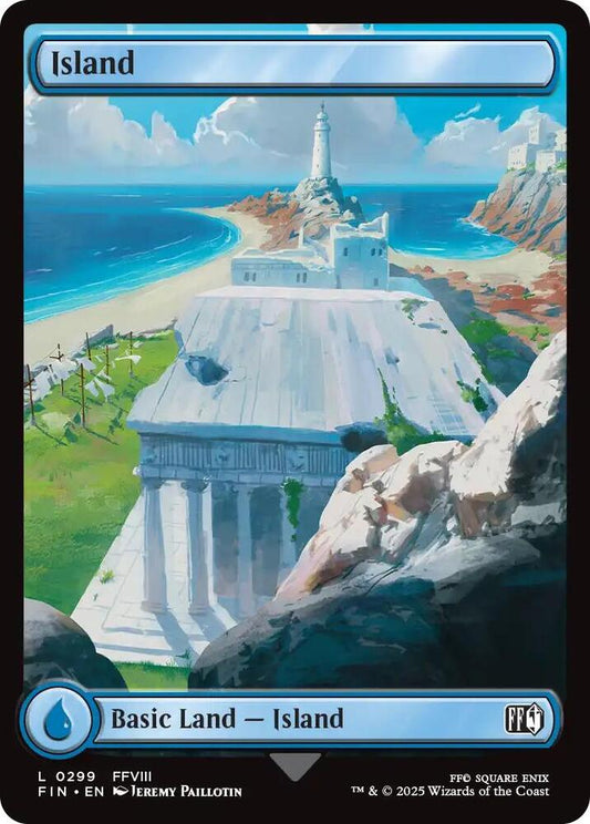 Island (0299) - FINAL FANTASY (FIN) *FOIL*