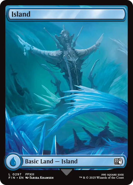 Island (0297) - FINAL FANTASY (FIN) *FOIL*