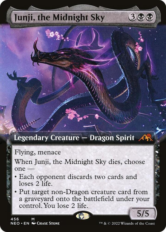 Junji, the Midnight Sky (Extended Art) - Kamigawa: Neon Dynasty (NEO) *FOIL*
