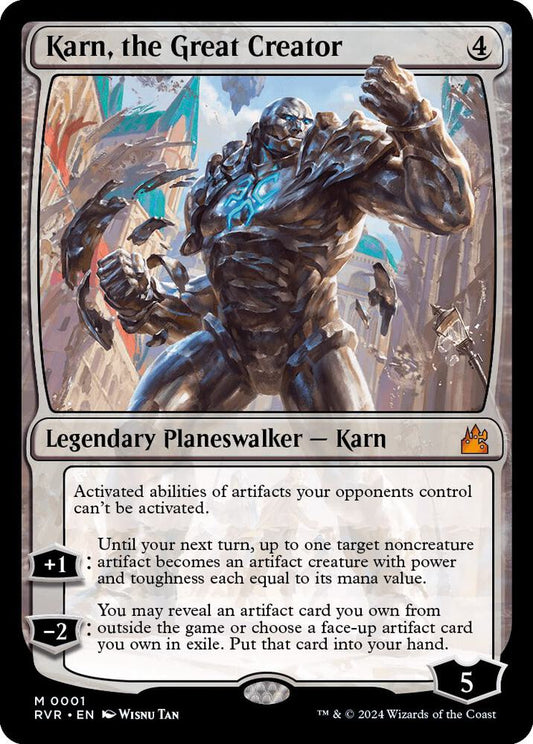 Karn, the Great Creator - Ravnica Remastered (RVR)