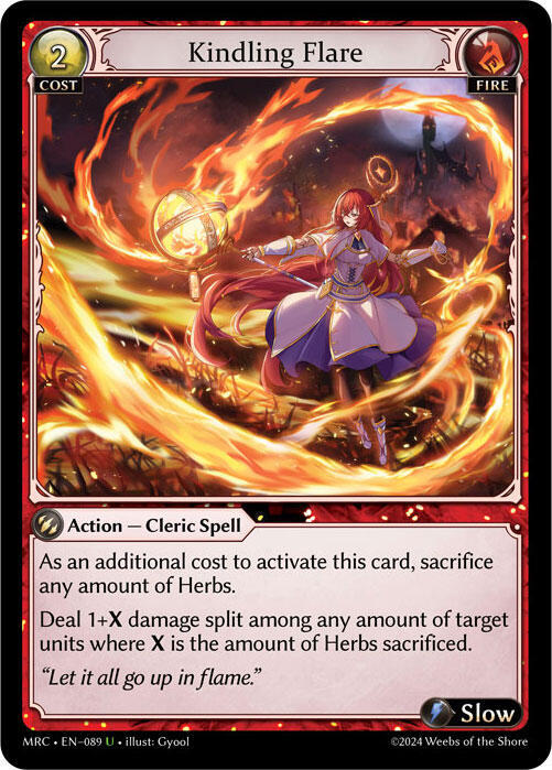 Kindling Flare - Mercurial Heart (MRC) *FOIL*