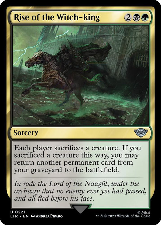 Rise of the Witch-King - Universes Beyond: The Lord of the Rings: Tales of Middle-earth (LTR) - FOIL