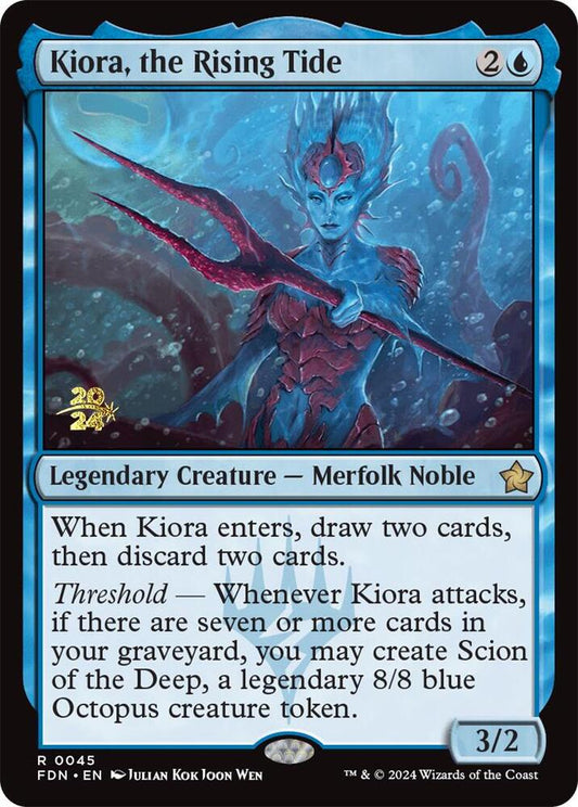 Kiora, the Rising Tide - Prerelease Cards (PRE) *FOIL*
