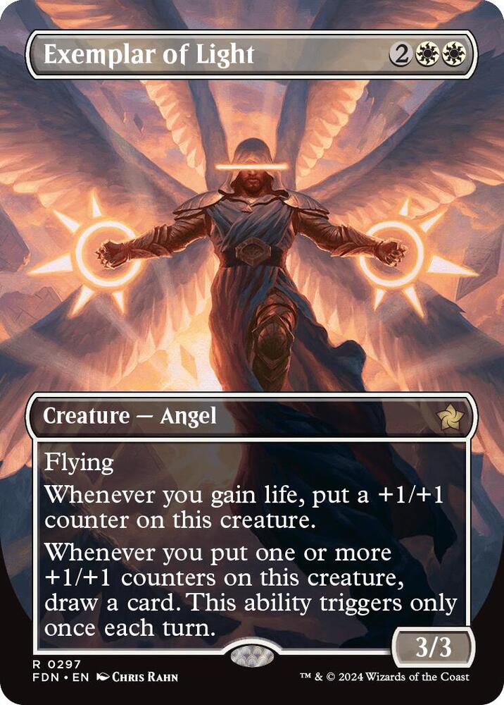 Exemplar of Light (Borderless) - Foundations (FDN) *FOIL*