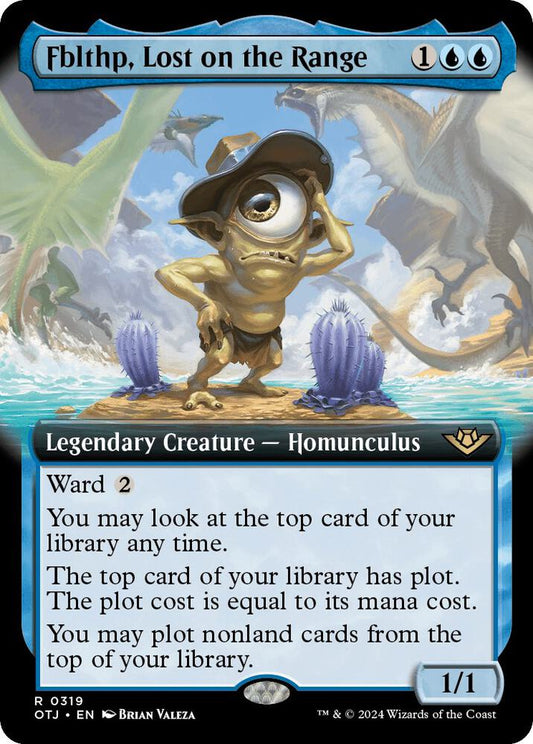 Fblthp, Lost on the Range (Extended Art) - Outlaws of Thunder Junction (OTJ) *FOIL*