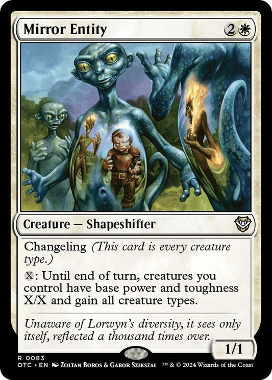 Mirror Entity - Commander: Outlaws of Thunder Junction (OTC)