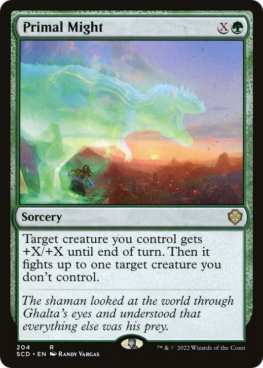 Primal Might - Starter Commander Decks (SCD)