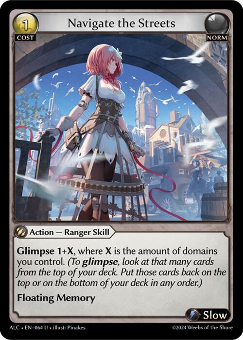 Navigate the Streets - Alchemical Revolution (ALC) *FOIL*