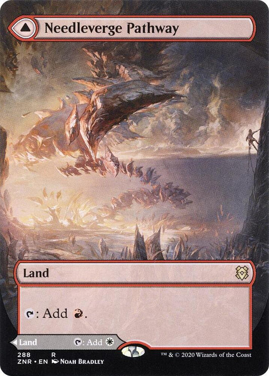 Needleverge Pathway (Borderless) - Zendikar Rising (ZNR)