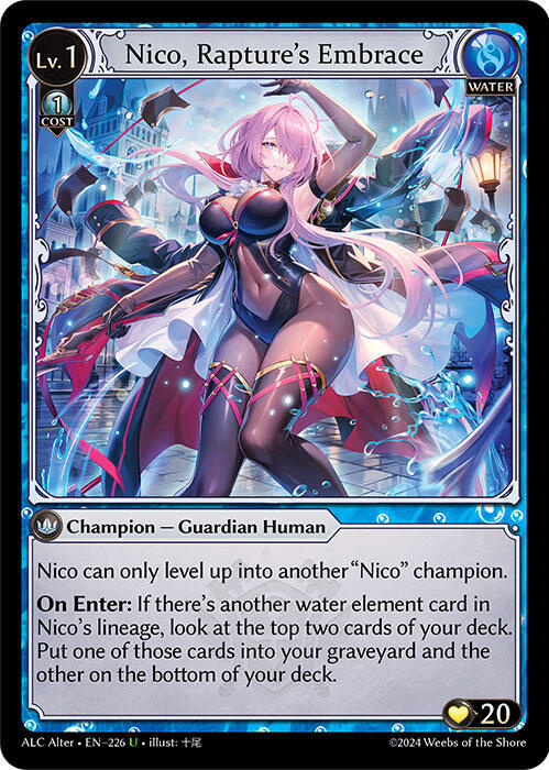 Nico, Rapture's Embrace - Alchemical Revolution Alter Edition (ALC Alter)